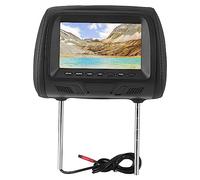 Cryfokt Moniteur D'appui-tête de Voiture de 7 Pouces, Lecteur MP5, écran LCD HD 1024x600, Dossier de Siège de Voiture, Lecteur Vidéo Multimédia, Prise en Charge USB SD, Entrée AV,