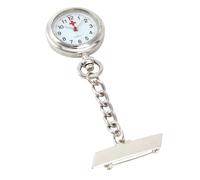 Cryfokt Montre à épinglette pour Infirmière, Montre de Poche pour Médecin, Heure Précise, pour Le Personnel Hospitalier, en Alliage, 1 unité