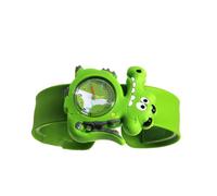 Cryfokt Montre électronique pour Tout-Petits, Design de Dessin animé Tendance, Jouet de Gestion du Temps pour Enfants, Tenue Douce et Confortable, Matière Plastique (Crocodilien)