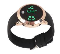 Cryfokt Montre Numérique étanche, élégante, Multifonctionnelle, écran Tactile Couleur, Compte à Rebours 12 24 Heures pour Le Sport, Bracelet en Silicone (#3)
