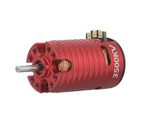 Cryfokt Moteur sans Balais Rocket MINi Z 3500KV, Haute efficacité, pour Modèle de Voiture RC 1/24 1/28, Conception à 3 Fentes en Aluminium CNC