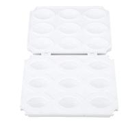 Cryfokt Moule à Boulettes de Viande, Outil de Presse Facile à Utiliser pour Boulettes de Viande Faites Maison, Moule en ABS pour la Cuisine (blanc pur)