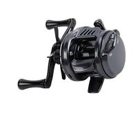 Cryfokt Moulinet de Pêche au Carbone, Frein Léger de 4,5 Kg | Construction en alliage, système de freinage magnétique, rapport de démultiplication haute vitesse 7,6:1