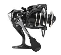 Cryfokt Moulinet de Pêche Métallique, Long Cast Bait Wheel, pour la Pêche | Moulinet à engrenages en métal, poignée interchangeable gauche/droite, pour eau salée et eau douce