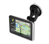 Cryfokt Navigateur GPS de Voiture 5 Pouces, écran Tactile Résistif avec Carte Européenne 2023, Double Système de Navigation, Divertissement et Utilitaire pour Voitures, Camions, B