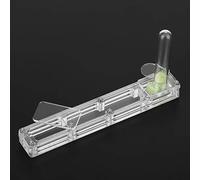 Cryfokt Nid D'élevage de Fourmis Formicarium en Acrylique Facile à Installer, Jouet d'apprentissage Hydratant et Confortable pour Les Amateurs D'insectes Débutants Acrylique/43g T (nid Transparent)