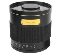 Cryfokt Objectif Miroir TéléObjectif 500 Mm F6.3 pour Appareil Photo NEX, Corps en Alliage de Haute qualité, Objectif à Mise au Point Manuelle pour Oiseaux et Animaux Sauvages, Photographie de