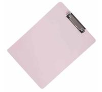 Cryfokt Organisateur de Presse-papiers épais A4, Planche à Papier D'écriture pour Bureau et école, Porte-documents en Plastique Durable pour Fichiers (rose clair)