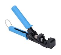 Cryfokt Outil de Terminaison de Vitesse Angulaire à 90 °, Punch Down Crimper pour L'Everest Media UTP Cat5e, Cat6A et pour Cat6 Keystone Jacks, Tool à la Vitesse, A3 Steel