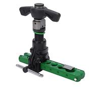 Cryfokt Outil Universel D'évasement de Tuyaux à Cliquet avec Fonction de Perçage Manuelle, Extenseur de Cône Excentrique en Alliage D'aluminium pour une Conduite Rapide, pour Plombiers/techniciens CVC