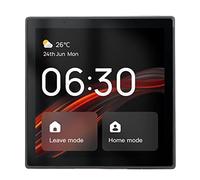 Cryfokt Panneau de Commande pour Maison Intelligente, Contrôle Central à écran Tactile de 4 Pouces avec Commande Vocale, Contrôle par Application, Compatible avec Plus de 410 000