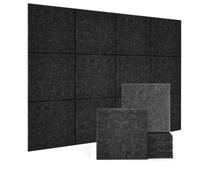Cryfokt Panneaux Acoustiques Autocollants, 18 Pièces Mousse D'Insolation