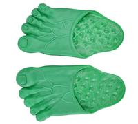 Cryfokt Pantoufles de Costume, Accessoires de Cosplay au Design exagéré de Gros Pieds, Matériau en Vinyle de Haute qualité, Bon Choix de pour Le Bal Fantaisie (Green)