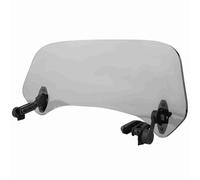 Cryfokt Pare-Brise, écran de Vent Réglable Écran de Pare-Brise Air Déflecteur d'air Largement utilisé pour la Voiture pour Les Amateurs de Voitures (Petit modèle fumé)