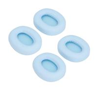 Cryfokt Parents de Remplacement des Guerres, Mousse de Mousse à Mémoire Haute densité 2 Pares pour Le Cuir Souple Flexible Domerse Paes pour écouteur (Blue)