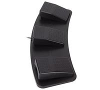 Cryfokt Pédale de Commutation à Triple Pédale USB Personnalisable, Conception Large pour un Confort Durable, Paramètres des Touches de Transcription (#1)