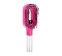 Cryfokt Peigne à Cheveux 2 en 1, Brosse Démêlante avec Brume Fine pour un Démêlage Rapide, Brosse à Cheveux de Voyage Antistatique pour Enfants et Adultes (Rose rouge)