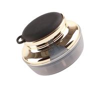Cryfokt Peigne de Massage du Cuir Chevelu avec Fenêtre D'échelle de Perspective pour le Traitement des Cheveux, Petit Portable 2,8 Oz (GOLD)