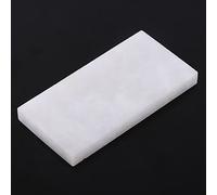 Cryfokt Pierre à Aiguiser Portable de qualité Supérieure, Outil pour Couteaux de Cuisine, Ciseaux et Couteau à Raser, 100x50x10mm, 1 Pièce (10000# Blanc)