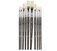 Cryfokt Pinceaux de Peinture à l'huile, Ensemble de pinceaux de Peinture à l'huile, pinceaux de Peinture à l'huile, Peinture à l'huile Acrylique pour Aquarelle Gouache