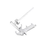 Cryfokt Pistolet de sous-Couche Antirouille avec Buse en Acier Inoxydable, Pistolet de Pulvérisation de sous-Couche à Air pour Machines, Navires, Meubles, Argent Poli