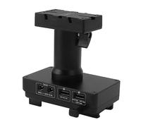 Cryfokt Plaque D'adaptateur de Batterie Factice V-Mount vers BP Série U, Convertisseur de Sortie Multiple Hautement Compatible pour Appareils Photo, pour PMW EX1 EX160 EX260 EX280, Matériau en