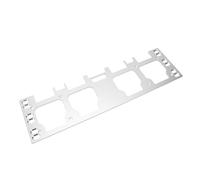 Cryfokt Plaque De Montage Pour BoîTe à Outils, Support De Montage De Stockage LatéRal De BoîTe à Outils En Alliage D'Aluminium Avec Fonction De Verrouillage