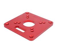 Cryfokt Plaque Pliante Universelle pour Table de Fraisage | Matériau Alliage D'aluminium | Échelle Précise et Opération Facile | Convient pour étendre L'utilisation des Machines à Tailler |