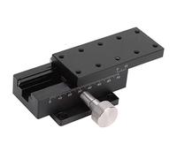 Cryfokt Plate-forme à Déplacement Manuel Guide D'engrenage Platine Coulissante Réglable de Haute Précision pour équipement Photographique et Autres Appareils Protection des Coins R