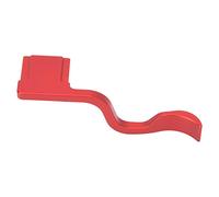 Cryfokt Poignée de Pouce de Chaussure Chaude en Alliage D'aluminium de Précision pour A7M2 M3 A7R2 R3 A9, Poignée de Doigt Confortable pour Les Utilisateurs D'appareil Photo sans Miroir, Noir (Rouge)