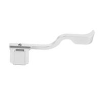 Cryfokt Poignée Ergonomique en Alliage D'aluminium pour Appareil Photo R6II R7 R8, Offre Un Maintien Sûr pour la Photographie à Une Main, Adaptée pour R6II R7 R8 (Silver)