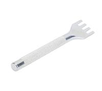 Cryfokt Poinçon Set pour Cuir, Chasse-clou en Acier Rapide pour (4 dents)