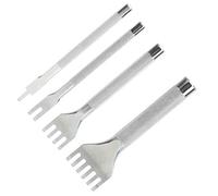 Cryfokt Poinçon Set pour Cuir, Chasse-clou en Acier Rapide pour (Jeu de