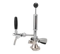 Cryfokt Pompe de Fête pour Fût de Bière de 4 Pouces, Pompe de Robinet de Bière en Acier Inoxydable pour les Fêtes de Mariage de Pique-nique à Domicile, étanche et Pression Stable,