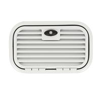 Cryfokt Porte à Bagages pour Camping-car, Grille Ventilée Durable, Porte de Rangement Robuste en Alliage D'aluminium pour Camping-car, Adaptée à L'accès, avec Verrou de sécurité, Adaptée aux