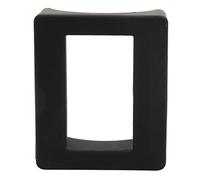 Cryfokt Porte-gobelet en Silicone, Décor Artisanal, Berceau de Tasse Antidérapant pour Décalcomanies, Autocollants, Bouteilles D'eau pour L'artisanat, 4,1x3,5x1,6 Pouces (BLACK)