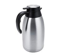 Cryfokt Pot à Eau Isolée Sous Vide, PP Pot - Piston - pour Stockage Liquide Chaud et Froid (2L)