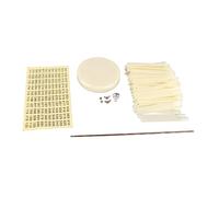 Cryfokt Présentoir Rotatif pour Faux Ongles Gel UV, 120 Bâtons, Présentoir de Nuancier pour Nail Art, étagère D'échantillons pour Salons de Manucure, Matériel PP (Couleur d'origine)