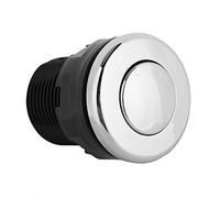 Cryfokt Pressostat D'air Pneumatique Réglable pour L'élimination des Déchets - Moulage Monobloc Durable pour Baignoire de Massage, Jouets pour Enfants - Plastique Technique ABS, Chrome Brillant