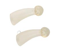 Cryfokt Protecteur de Corne de Vache pour Bovins Protecteur en Silicone Durable Anti- Accessoires de Ferme Cosilicone Inclus pour 2 Ensembles de Pinces Scène de Ferme Applicable