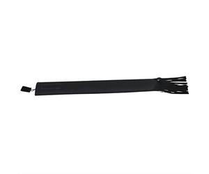 Cryfokt Protecteur de Queue de Cheval, Durable, Imperméable et Respirant, pour Soins de Queue Extra Longs, Tissu Non tissé 7,6 X 27,6 Pouces pour Spectacles équestres (Black)