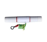 Cryfokt Protecteur de Surtension RJ45, Dispositif de Protection Contre Les Surtensions D'extérieur Durable pour Parafoudre Réseau 12-57V, Protection Fiable