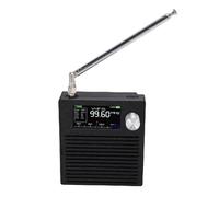 Cryfokt Radio DSP, Récepteur USB AM FM LSB Portable avec écran IPS de 1,9 Pouces et Haut-Parleur 5 W, pour Une Couverture Complète de la Bande et Une Réception Claire du Signal