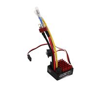 Cryfokt RC Automobile Speed Controller, 3 60a Red Black AJL 6860 RTR RC Brackaged ESC étanche pour Les Modèles de Réservoir 1/10 pour 1/10 Modèles en Bateau