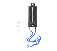 Cryfokt Réchauffeur D'air PTC, élément Chauffant Portable en Céramique à Température Constante 12 V 50 W avec Coque Isolée en Alliage D'aluminium, Chauffage PTC Portable pour Boîte