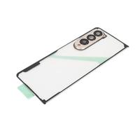 Cryfokt Remplacement du Couvercle en Verre Arrière, Solution de Réparation de Haute qualité et Durable pour Z Fold 4 5G F936, Adaptée aux Utilisateurs de Smartphones (Objectif d'appareil Photo doré)