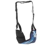 Cryfokt Repose-pieds D'avion Hamac de Voyage Confortable et Portable pour Vol, Bus, Bureau, Maison, Accessoire de Voyage Léger pour les Voyageurs Matériau en Tissu Oxford (#1)