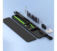 Cryfokt Repose-poignet pour Clavier, Support Ergonomique en éponge en Cuir avec 22 Outils de Nettoyage Professionnels pour Clavier Mécanique, Appareils électroniques et Objectifs