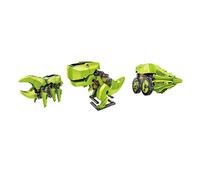 Cryfokt Robot Solaire 3 en 1, Jouets Dinosaures, Jeu D'assemblage Créatif pour Enfants âgés de 8, 9, 10, 11, 12 Ans, en Plastique