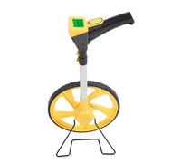 Cryfokt Roue de Mesure à Affichage Numérique Portable Pliable avec écran rétroéclairé pour une Mesure Facile des Distances Adaptée aux Ouvriers du Bâtiment et aux Propriétaires Matériau ABS